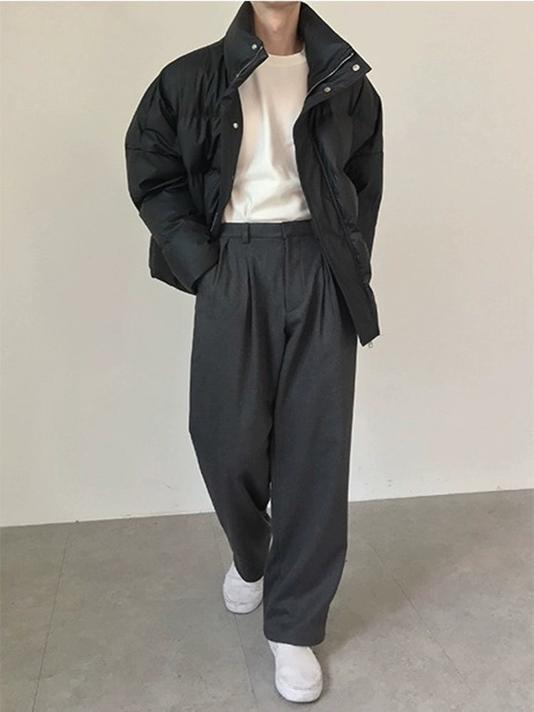 Plain Oversize Puffer Jacket WN21570