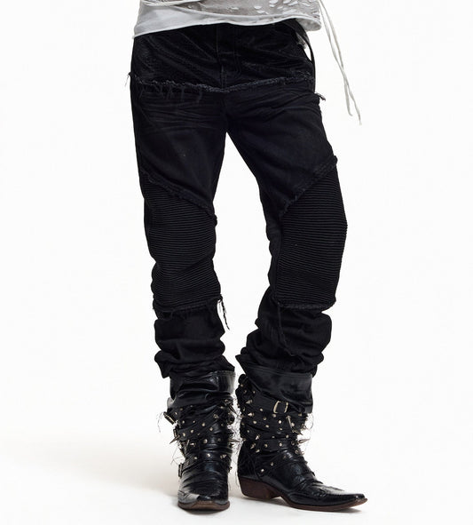 Pleats Stacked Pants WN27437