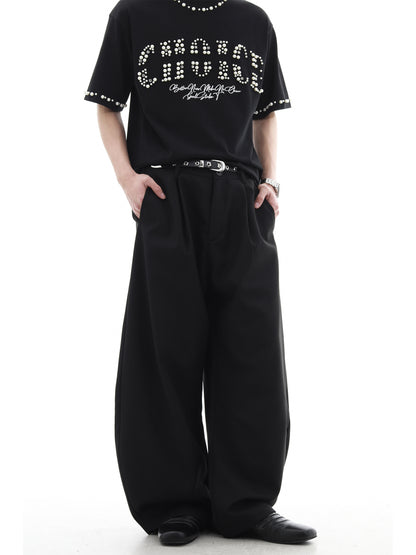 Draping Wide Leg Trousers WN15718