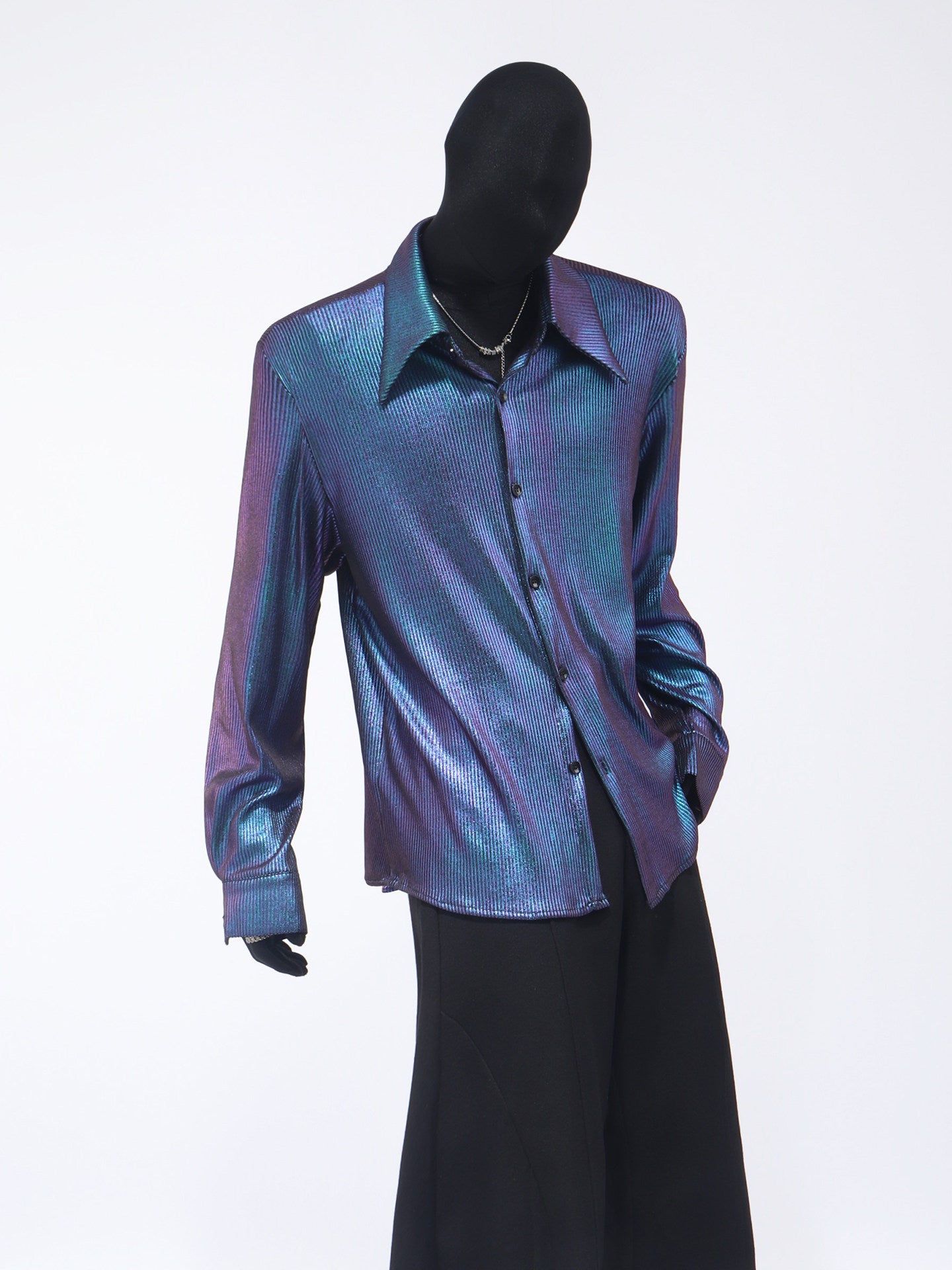 Gradient Design Long Sleeve Shirt WN23745