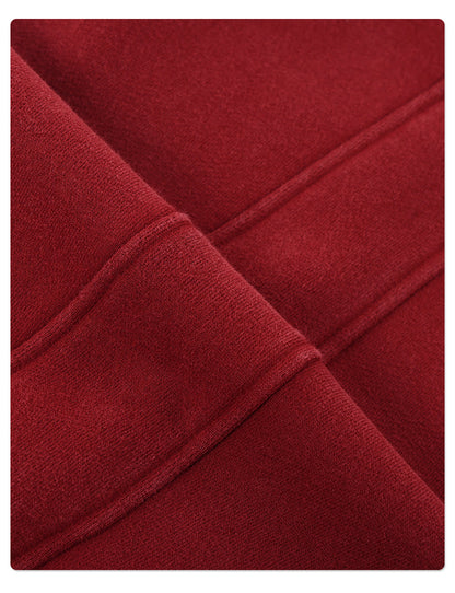 Fleece Lining Zip-Up Wax Dye Sweatpants WN23111-K