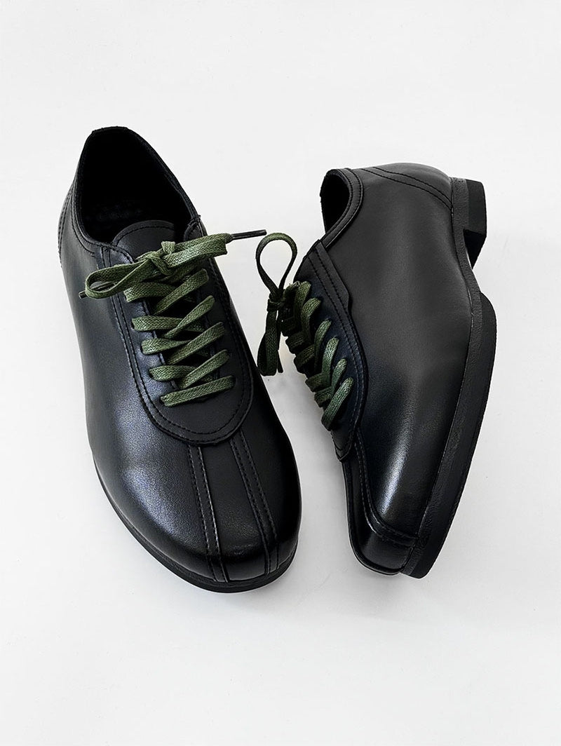 Soft Sole Flat Leather Derby Shoes WN19138