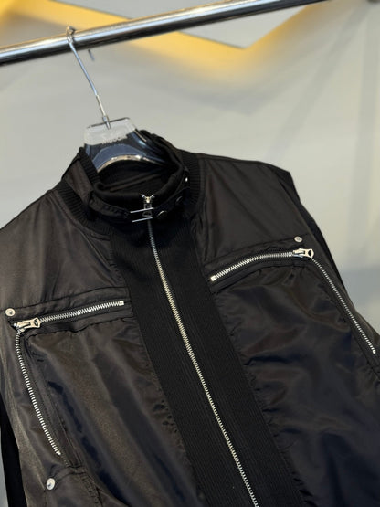 Stand Neck Lightweight Oversize Short Jacket WN27954