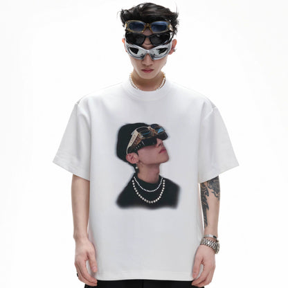 Pearl Art Print Short Sleeve T-Shirt WN20664