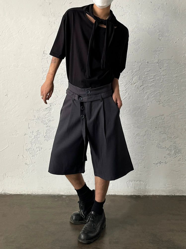 Simple Straight Half Pants WN20017