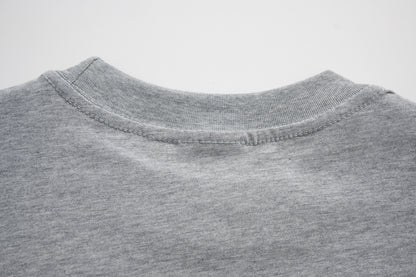 Portrait Letter Print Short Sleeve T-Shirt WN25415