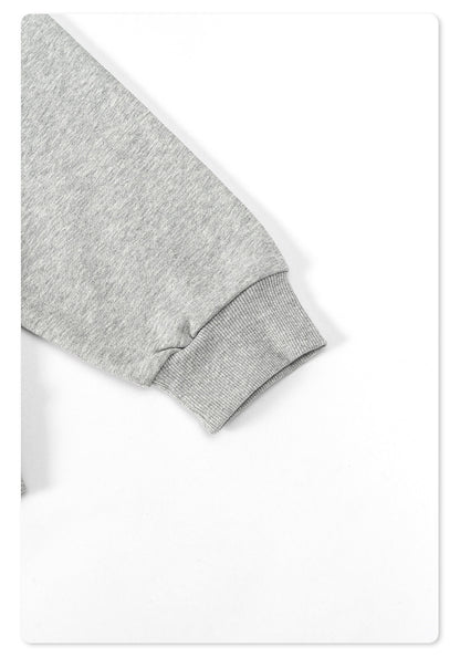 Print Oversize Crewneck Sweatshirt WN9949