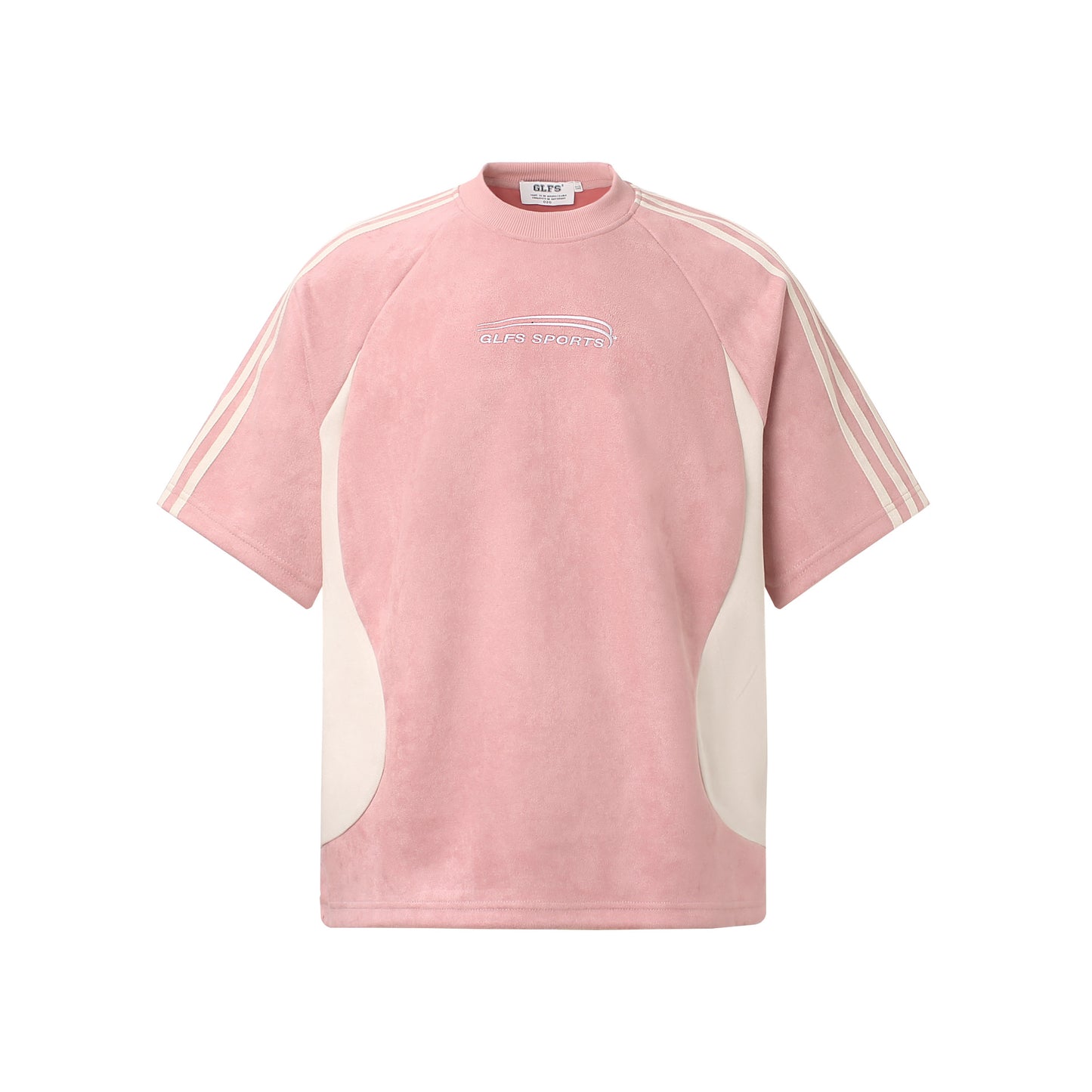 Suede Logo Oversize Short Sleeve T-Shirt WN26077