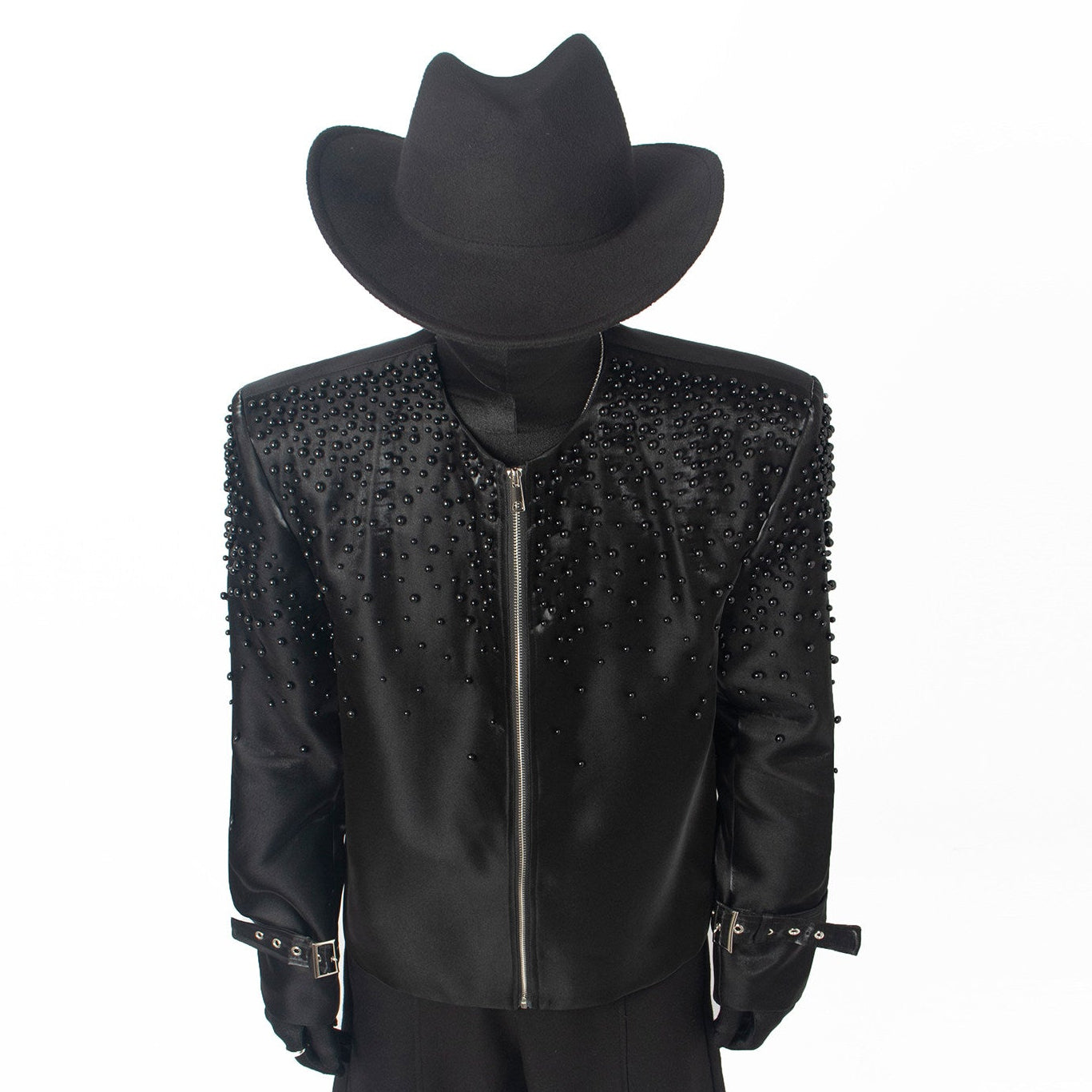 Beads Decor Short Jacket WN23683