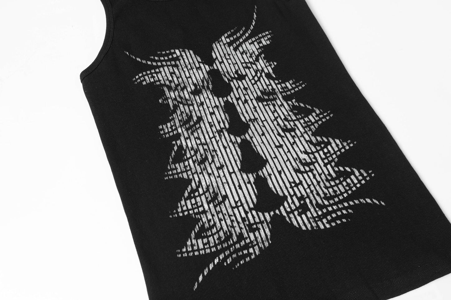 Graphic Design Print Sleeveless T-Shirt WN18583