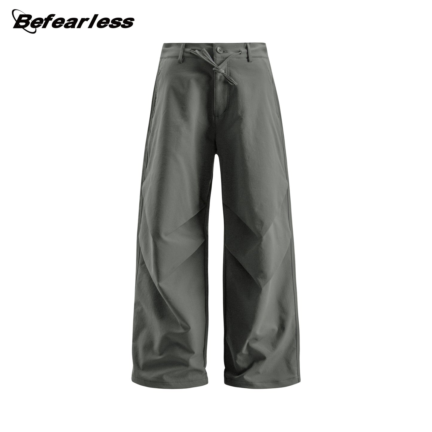Crinkle Panel Wide Leg Pants WN26208