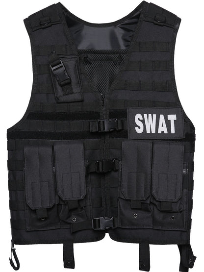 Sleeveless Large Pocket Tactical Jacket WN22299