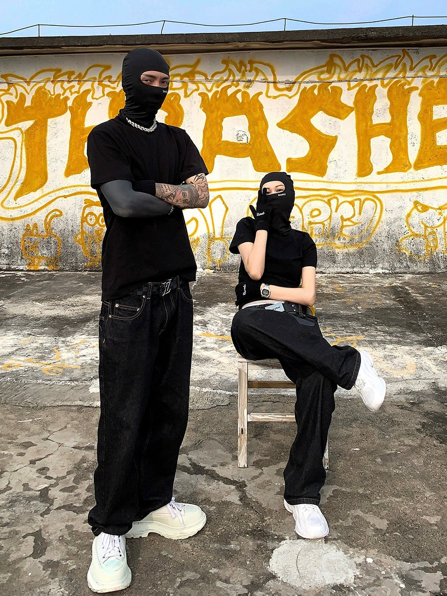 Plain Design Oversize Short Sleeve T-Shirt WN17436