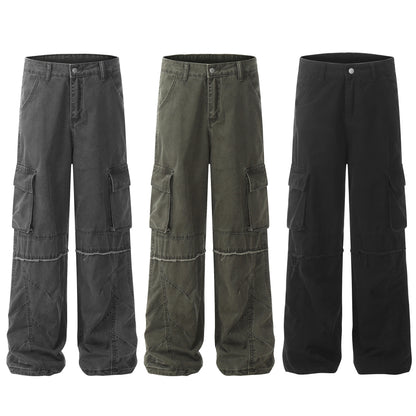 Multi-Pocket Cargo Pants WN11096