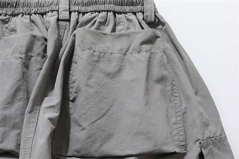 Multi Pocket Cargo Half Pants WN26754