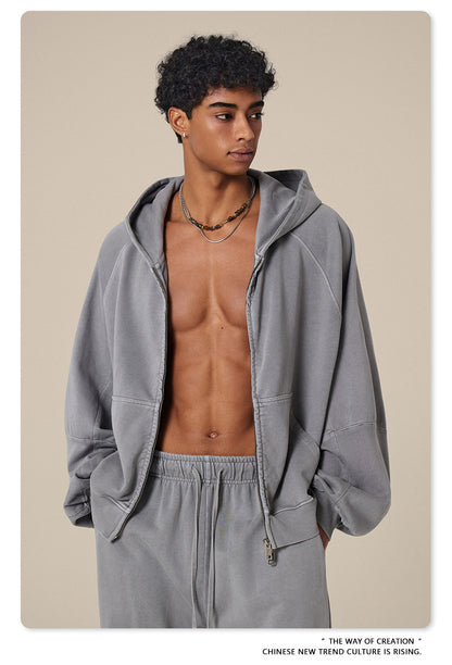 Oversize Zipper Hoodie WN23119