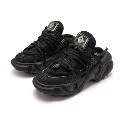 Closed Toe Chunky Sole Slip-On Shoes WN19193