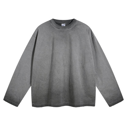 Water Washed Long Sleeve T-Shirt WN7812