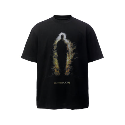Graphic Art Print Short Sleeve T-Shirt WN25478