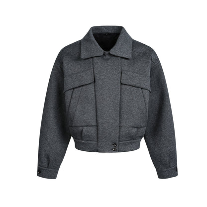 Detachable Fake Fur Collar Quilted Puffer Jacket WN21909