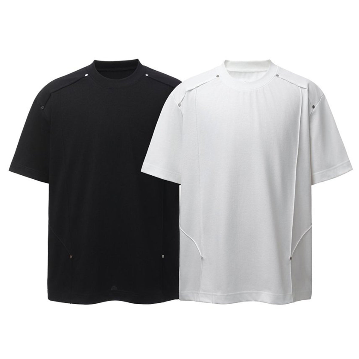 Panel Studs Short Sleeve T-Shirt WN26798
