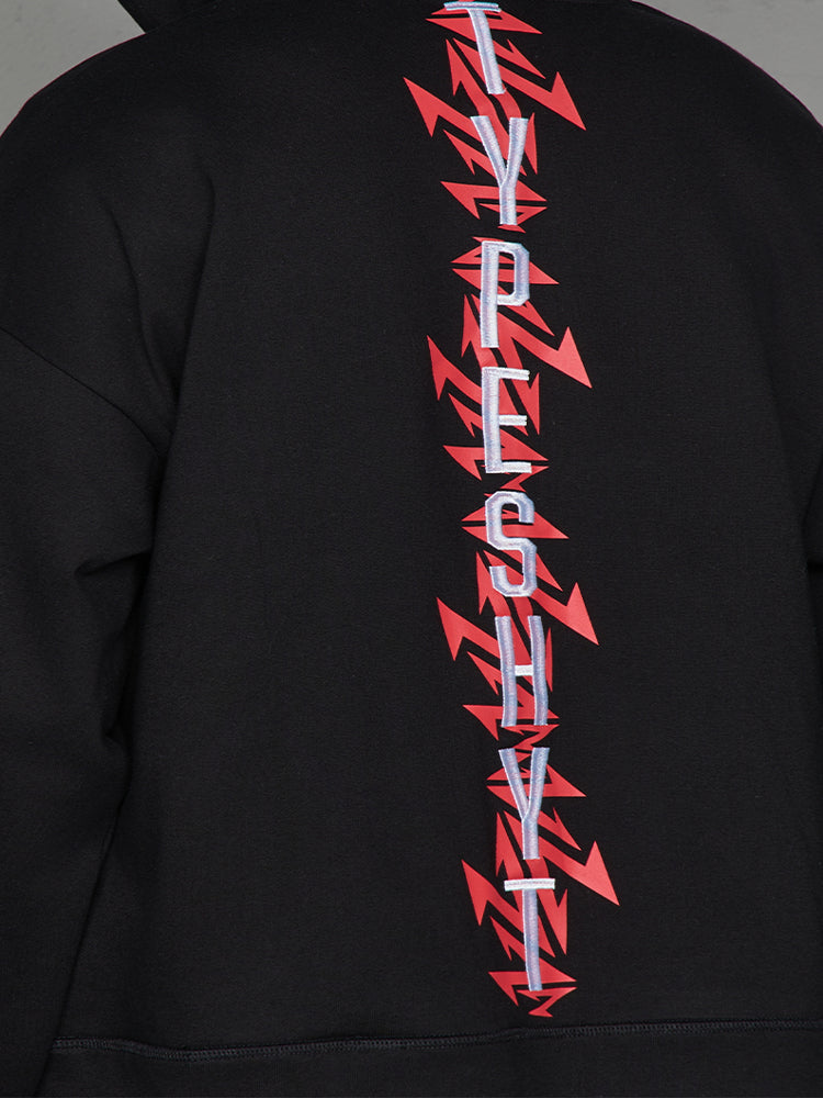 Half Zipper Oversize Hoodie & Sweatpants Setup WN21000