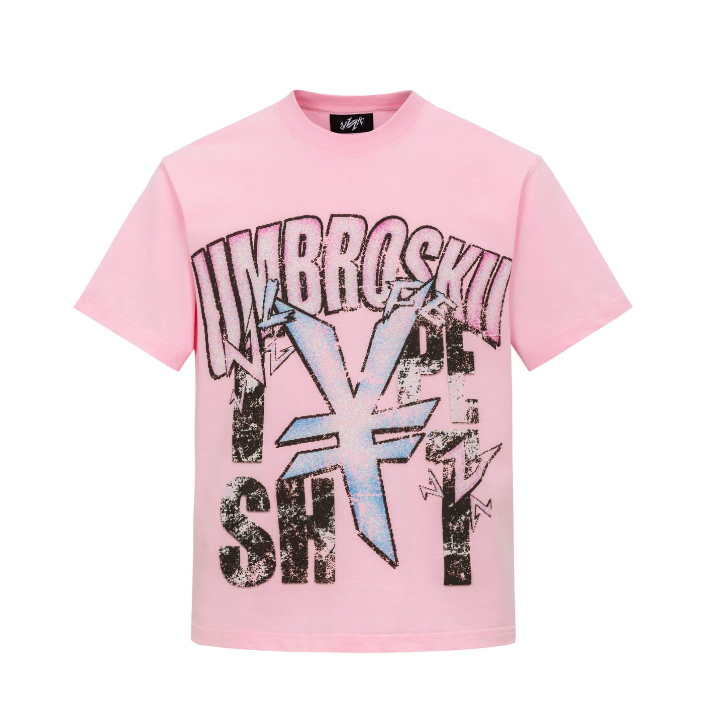 Digital Pixel Print Cotton Breathable Short Sleeve T-Shirt WN20986