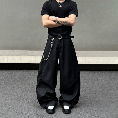 Pleated Flare Trousers WN19574