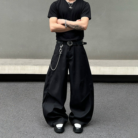 Pleated Flare Trousers WN19574