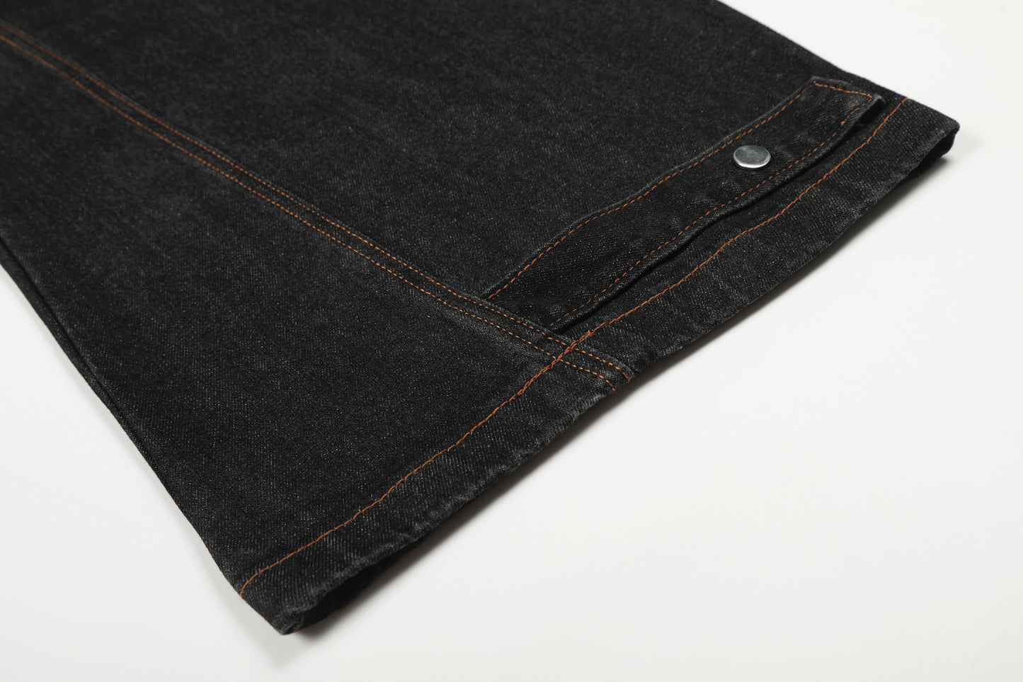 Raw Deconstruction Curved Denim Jeans WN25992