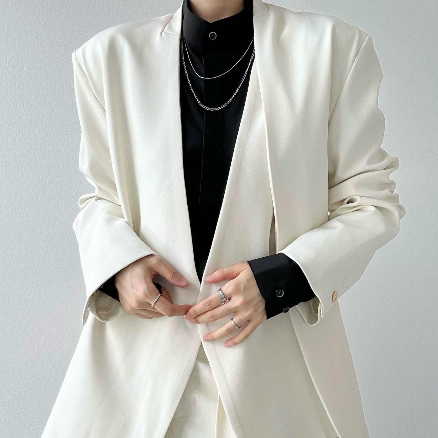 Ribbon Detail Tailored Jacket WN19616