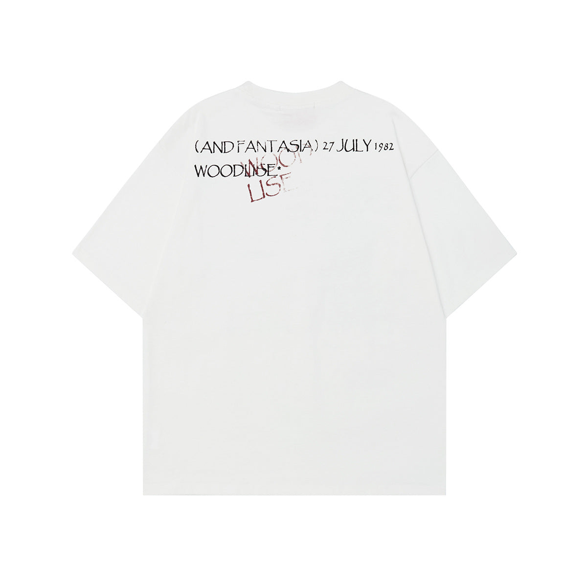 Graphic Letter Print Short Sleeve T-Shirt WN26028