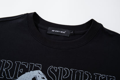 Graphic Print Short Sleeve T-Shirt WN25610