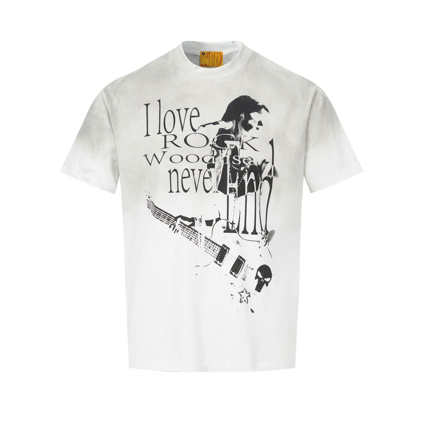 Figure Print Oversize Short Sleeve T-Shirt WN25861