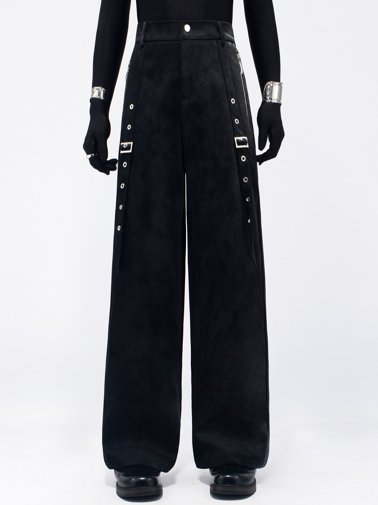 Buckle Strap Jacket & Buckle Strap Flare Pants Setup WN23681