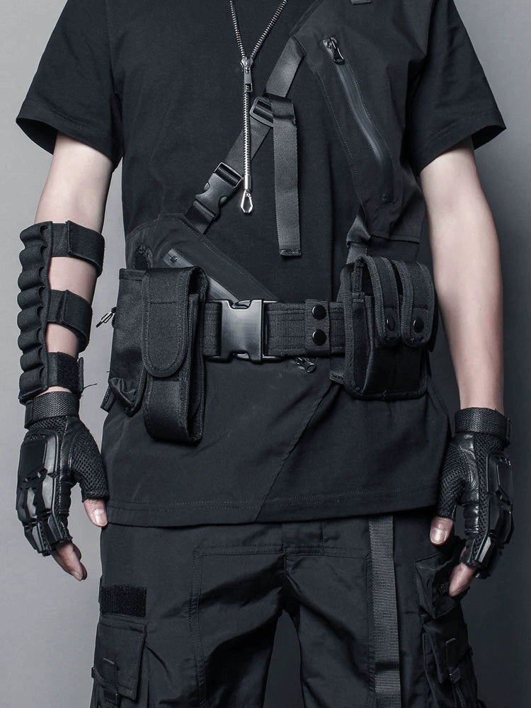 Multi Pocket Tactical Waist Bag WN22346