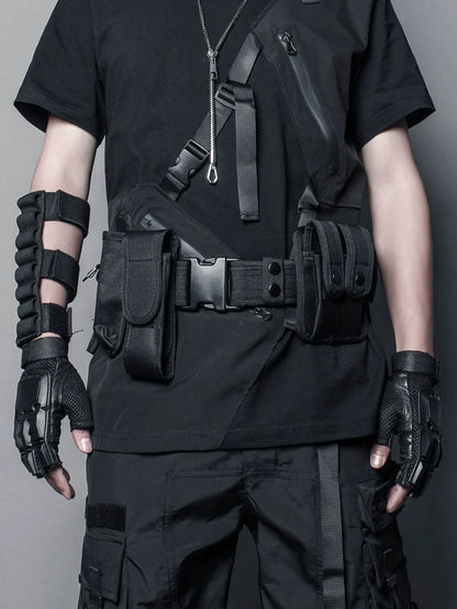 Multi Pocket Tactical Waist Bag WN22346