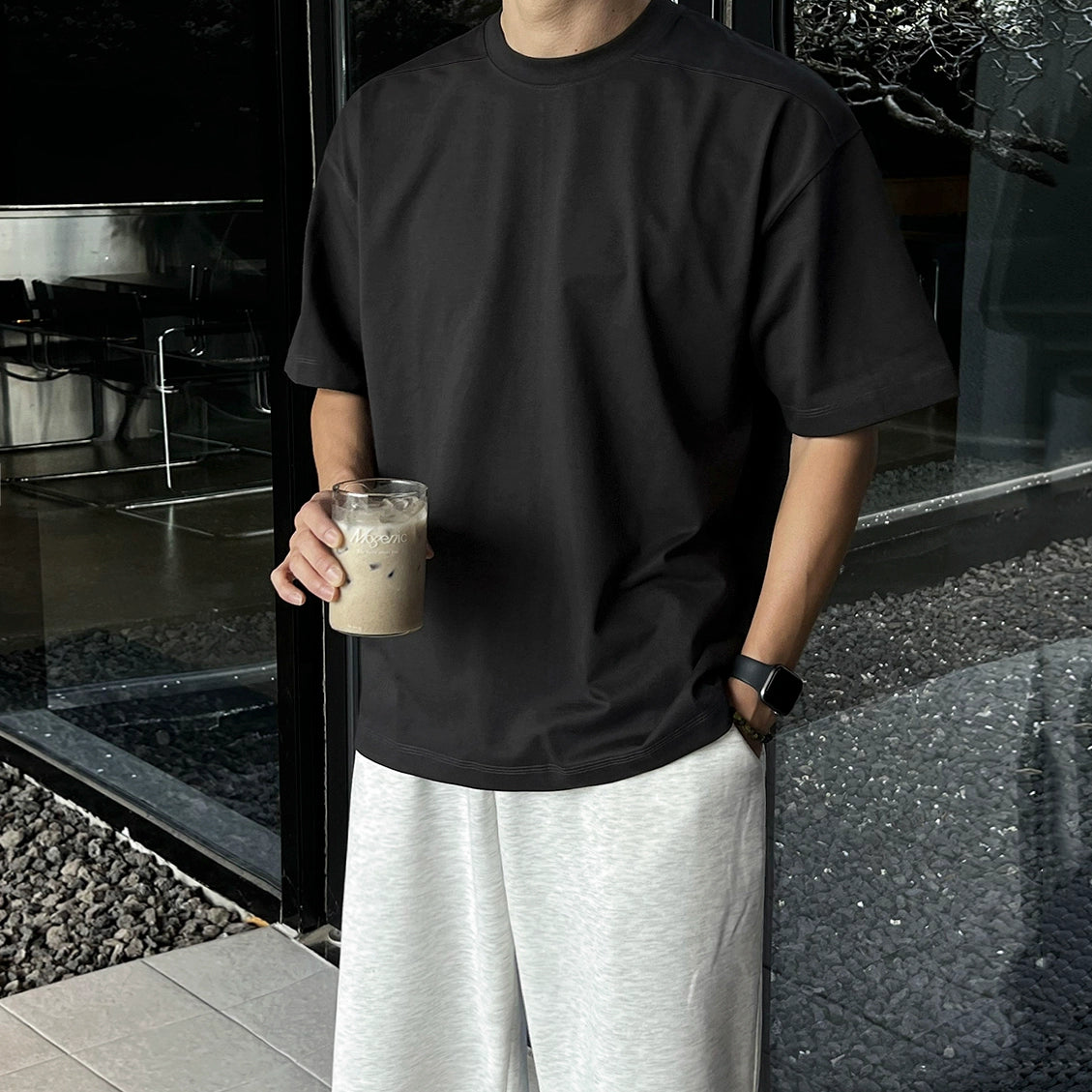 Plain Oversize Short Sleeve T-Shirt WN20294