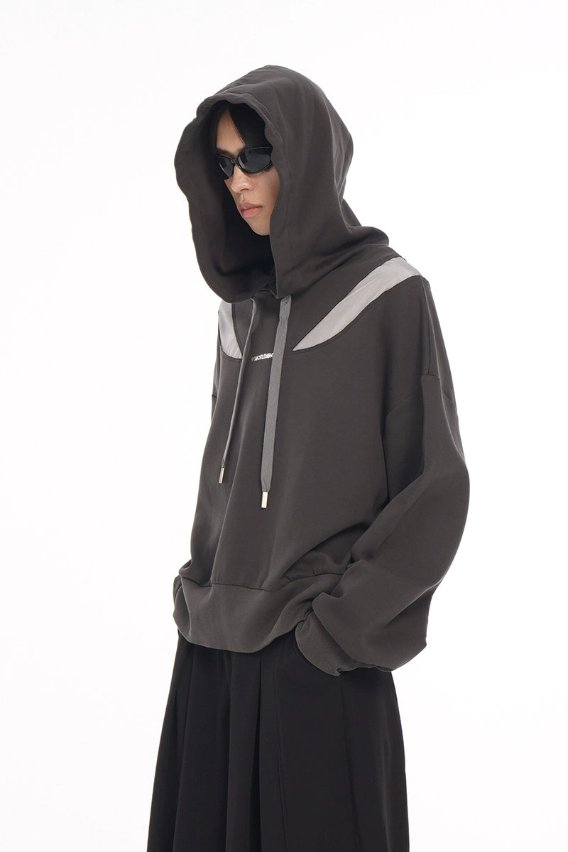 Contrast Color Pullover Hoodie WN9036