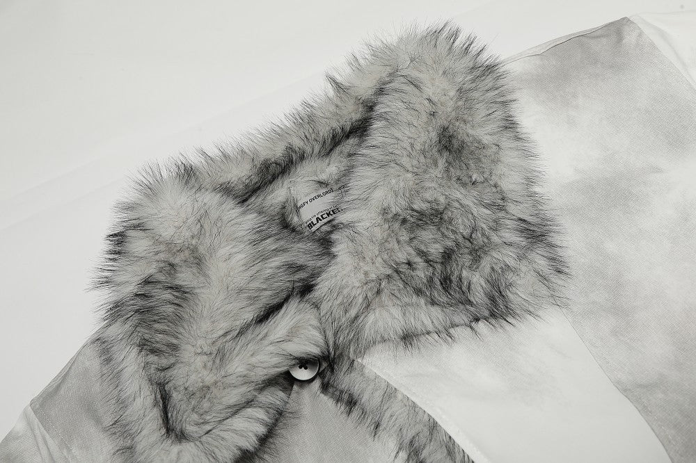 Fake Fur Trim Short Puffer Jacket WN27935