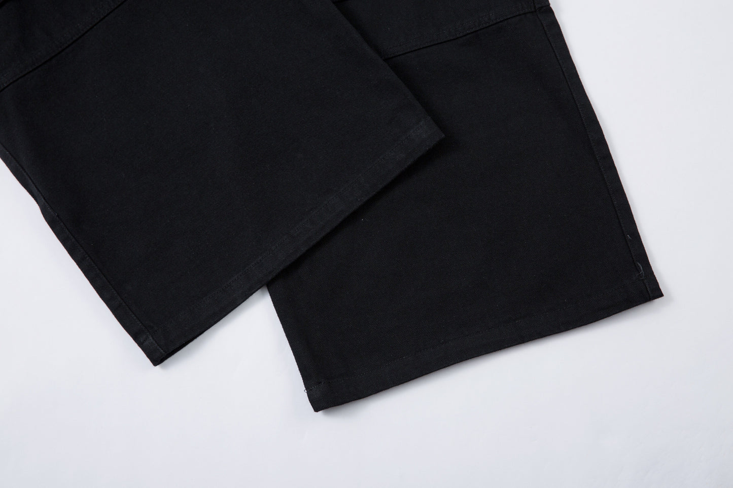 Studs Accent Design Wide Leg Denim Jeans WN18571