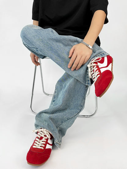 Flat Bottom Design Sneakers WN19140