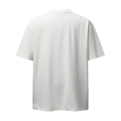 Star Stud Decoration Short Sleeve T-Shirt WN26917