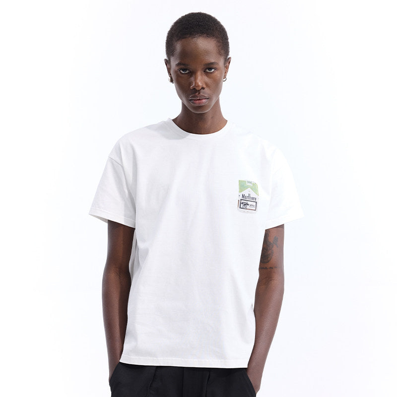 Logo Print Cotton Short Sleeve T-Shirt WN27092