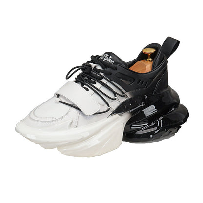 Strap Panel Air Sole Chunky Sole Sneakers WN24651