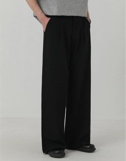 Thin Draping Straight Wide Leg Trousers WN21258