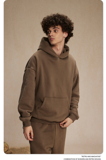 Oversize Plain Hoodie WN9968