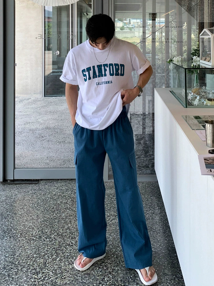 Graphic Letter Print Short Sleeve T-Shirt WN20262