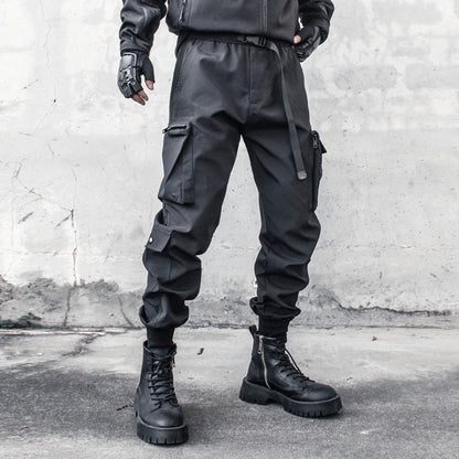 Functional Multi-Pocket Cuffed Cargo Pants WN22576