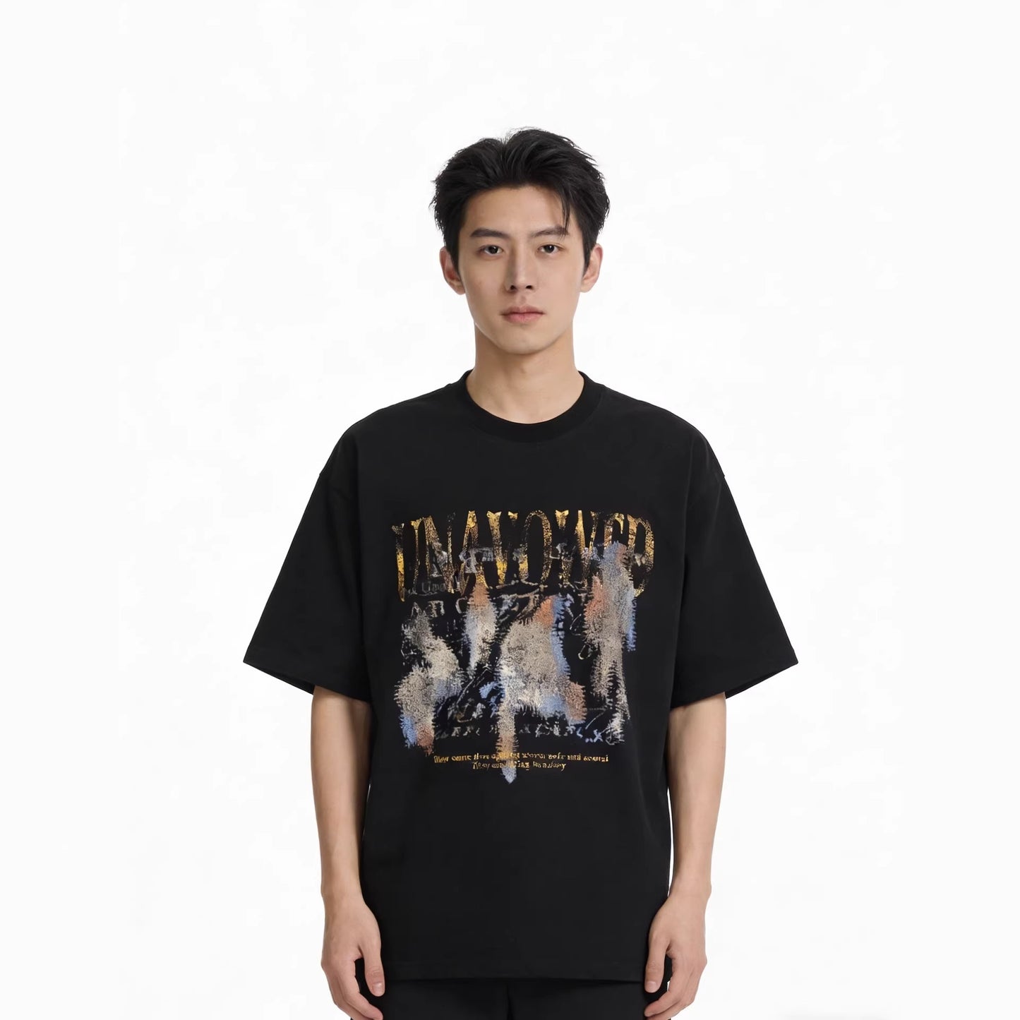 Graphic Art Print Short Sleeve T-Shirt WN25515